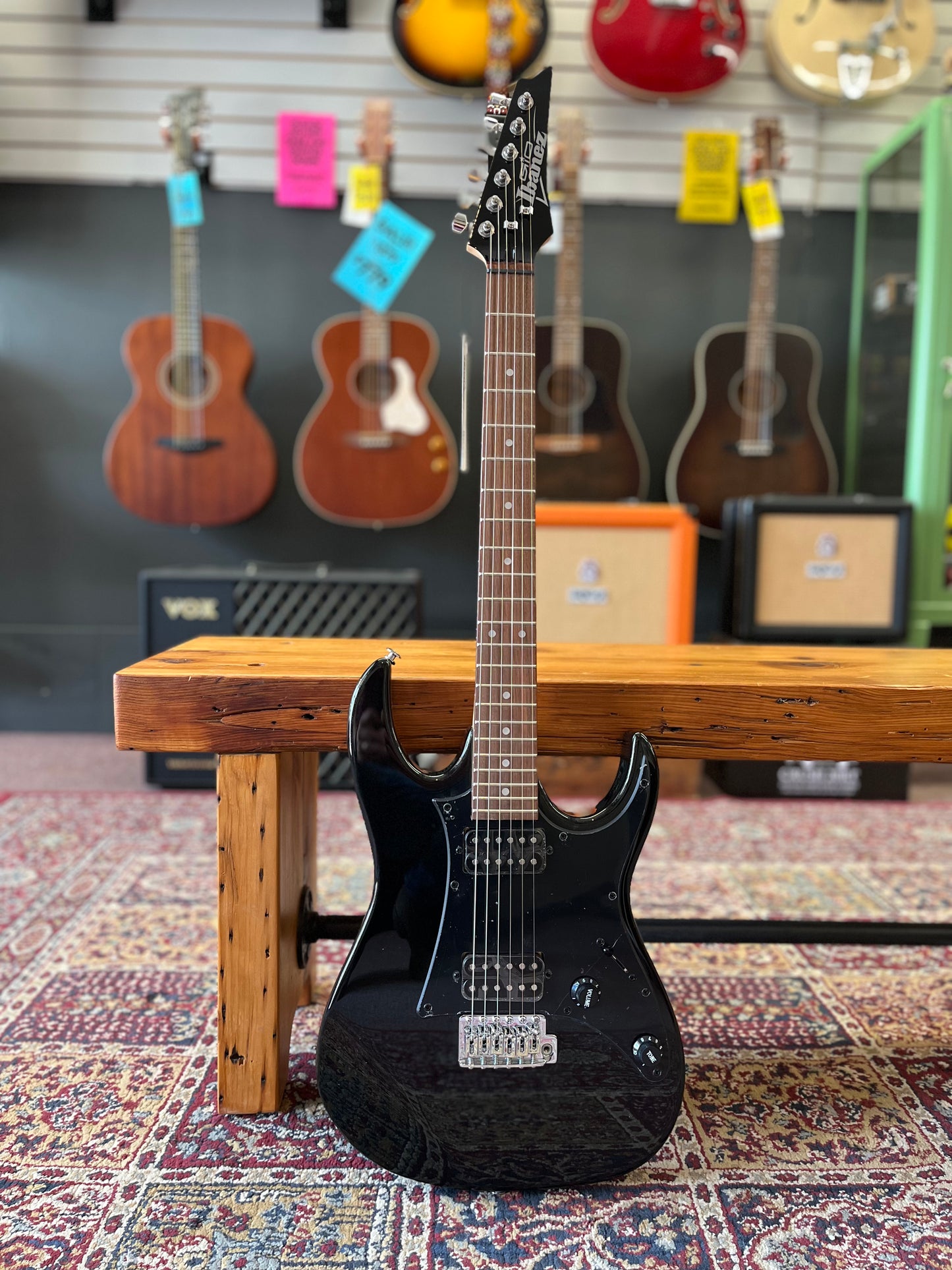 Ibanez GRX20ZBKN Electric Guitar Black Night