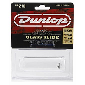 Dunlop Glass Slide Bottleneck Medium Size