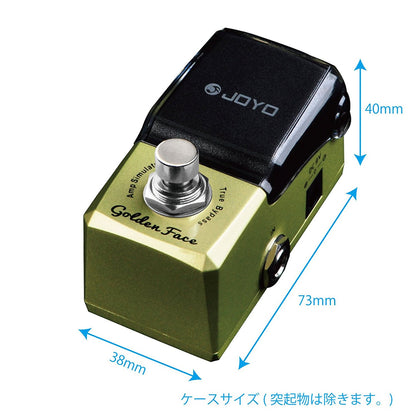 joyo marshall pedal Joyo Iron man Golden Face Marshall Amp Sim Effects Pedal – The Music Room