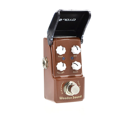 Joyo Wooden Sound Acoustic Simulator Mini Guitar Effects Pedal