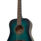 Jay Turser 3/4 Size Acoustic Guitar Satin Blue Fade