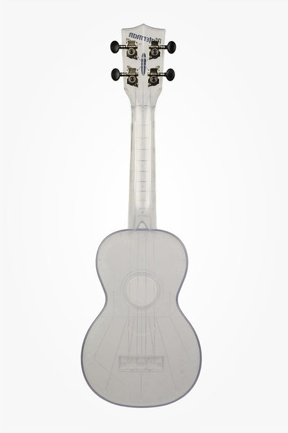 Kala Transparent Ice Soprano Ukulele (Clear)