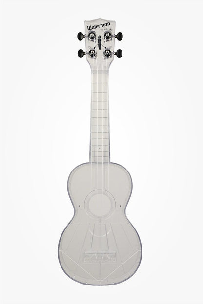 Kala Transparent Ice Soprano Ukulele (Clear)