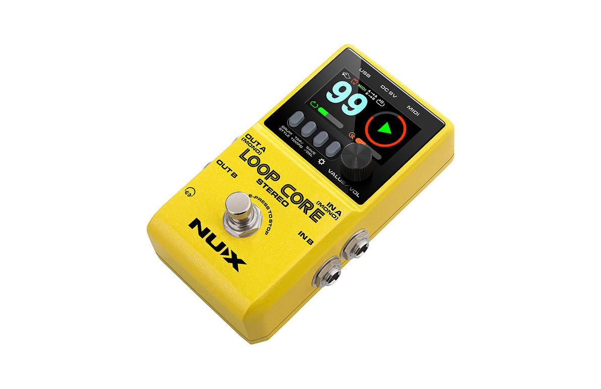 NuX Stereo Looper Effects Pedal