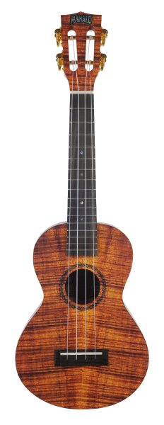 Artist Elite Series Photo Flame Koa Soprano Ukulele With Bag, Matt Finish