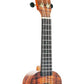 Artist Elite Series Photo Flame Koa Soprano Ukulele With Bag, Matt Finish