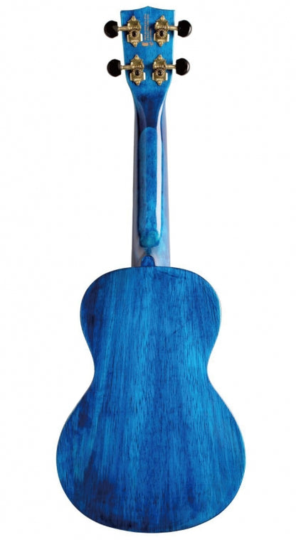 Mahalo Concert Ukulele Trans Blue