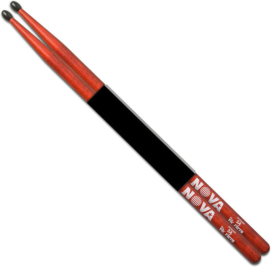 Vic Firth 5A Nylon Tip Drumstick, Red
