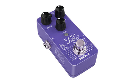 NuX Damp Reverb Effects Pedal With Three Classic Reverb Models