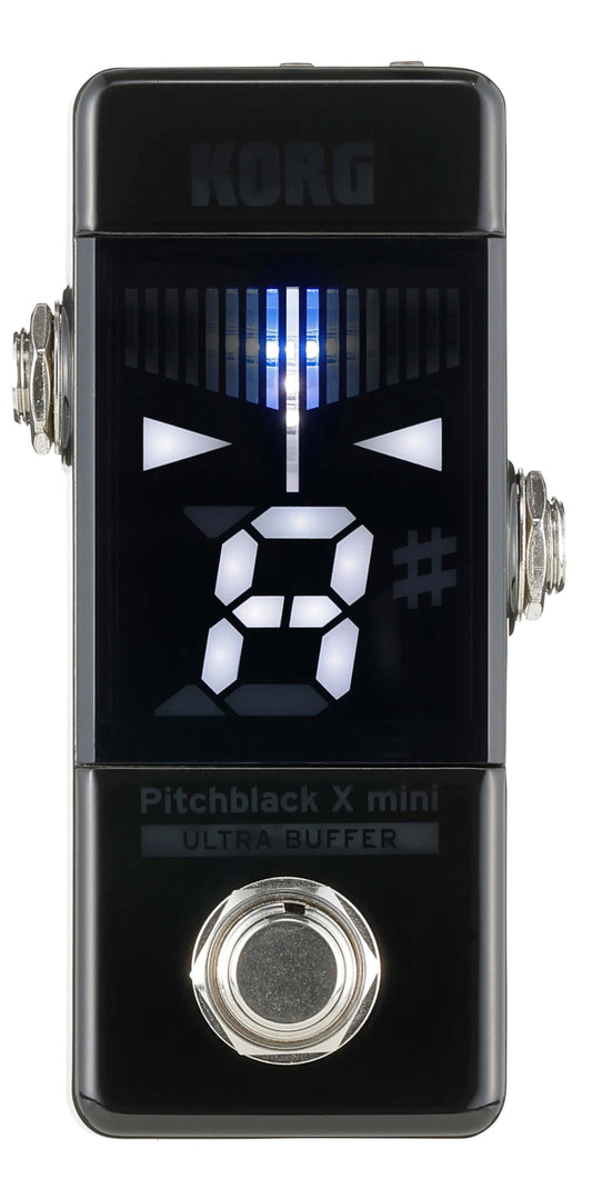 Korg Pitchblack X Mini Guitar Pedal Tuner