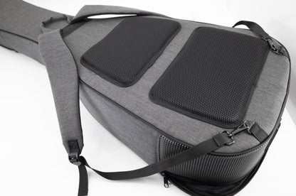 Profile Pro Dreadnought Guitar Har/Soft Case, Grey