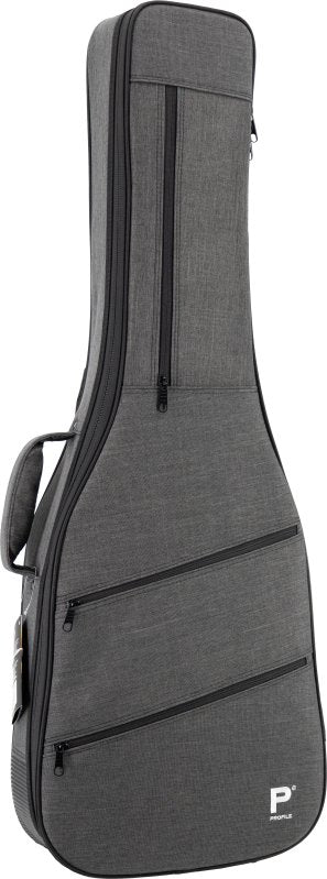 Profile Pro Electric Guitar Soft/Hard Case, Grey