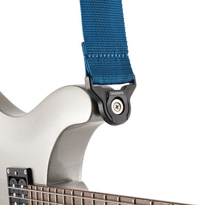 D'Addario Auto Lock Polypro Guitar Strap, Blue