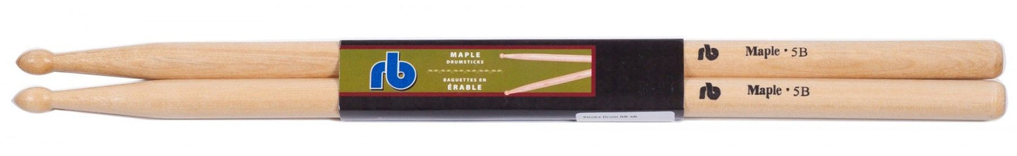 RB Maple Drum Sticks with Wooden Tip