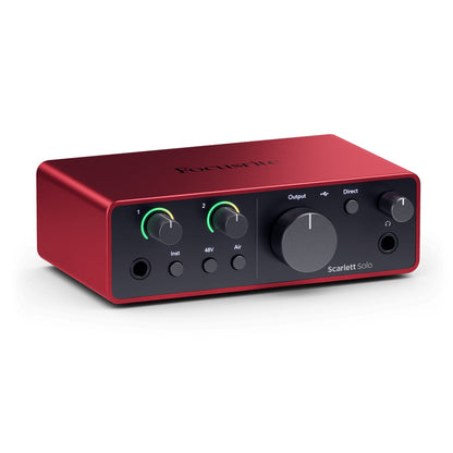 Focusrite Scarlett Solo 4th Gen Recording Interface
