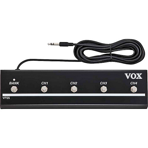 Vox 5 Button Footswitch for VT Series