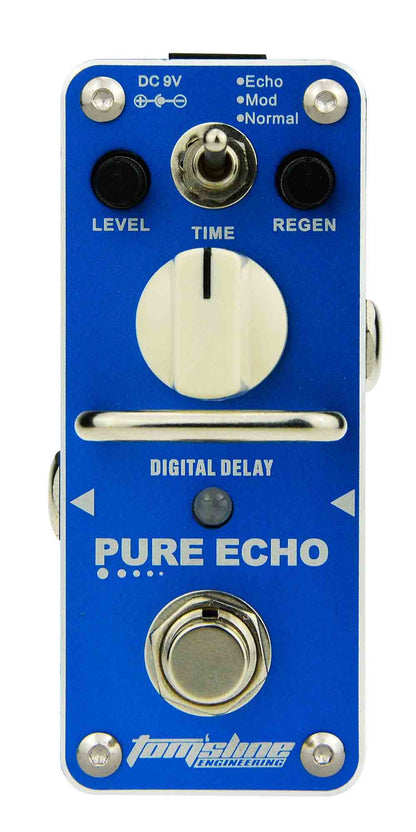 TOMSLINE APE3 PURE ECHO - DIGITAL DELAY EFFECTS PEDAL