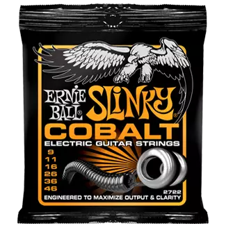 Ernie Ball Cobalt Slinky Electric Guitar Strings - Hybrid - 9-46