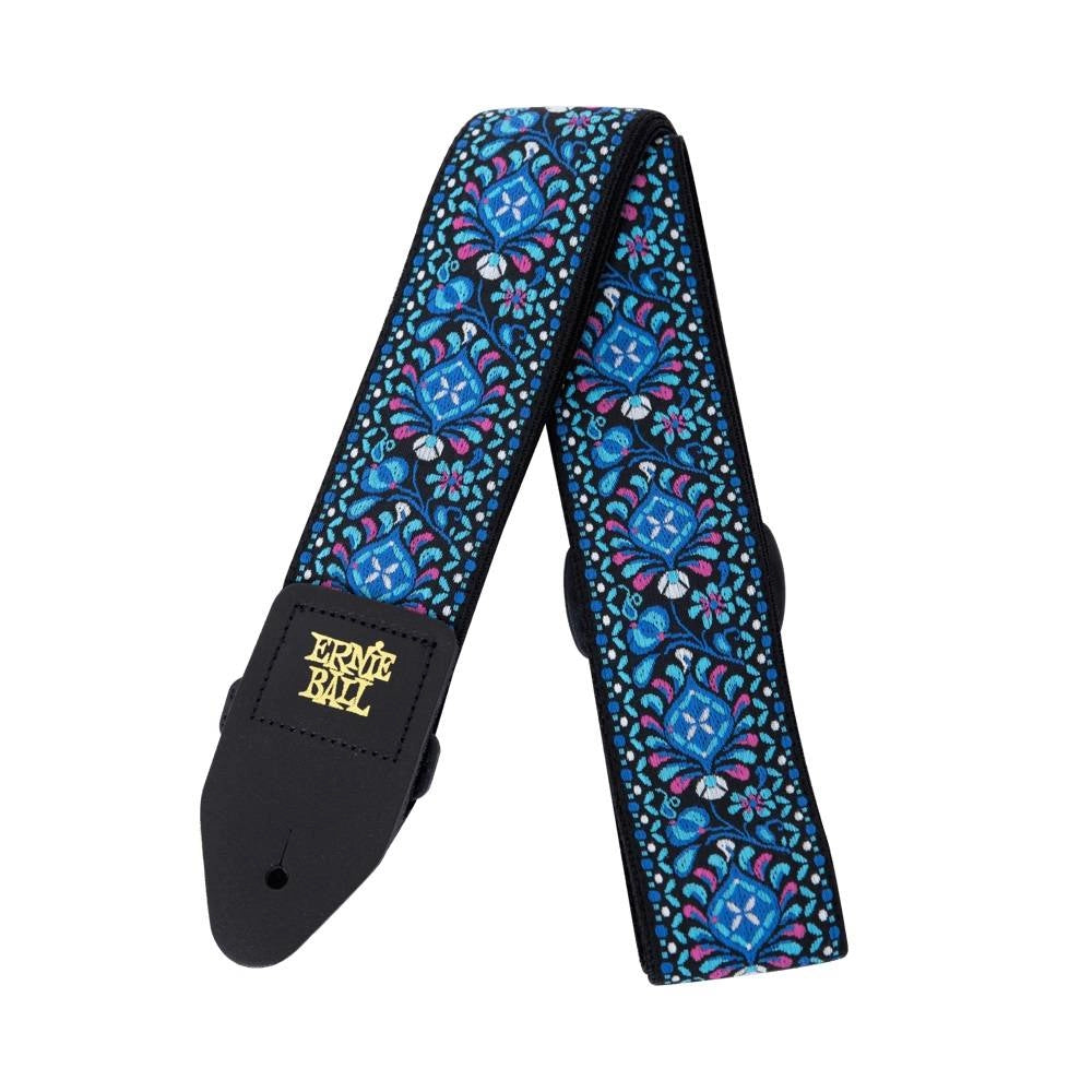 Ernie Ball Indigo Orchid Jacquard Guitar Strap