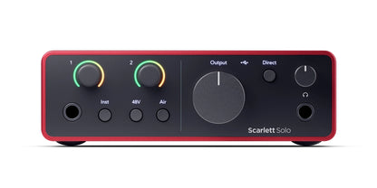 Focusrite Scarlett Solo 4th Gen Recording Interface