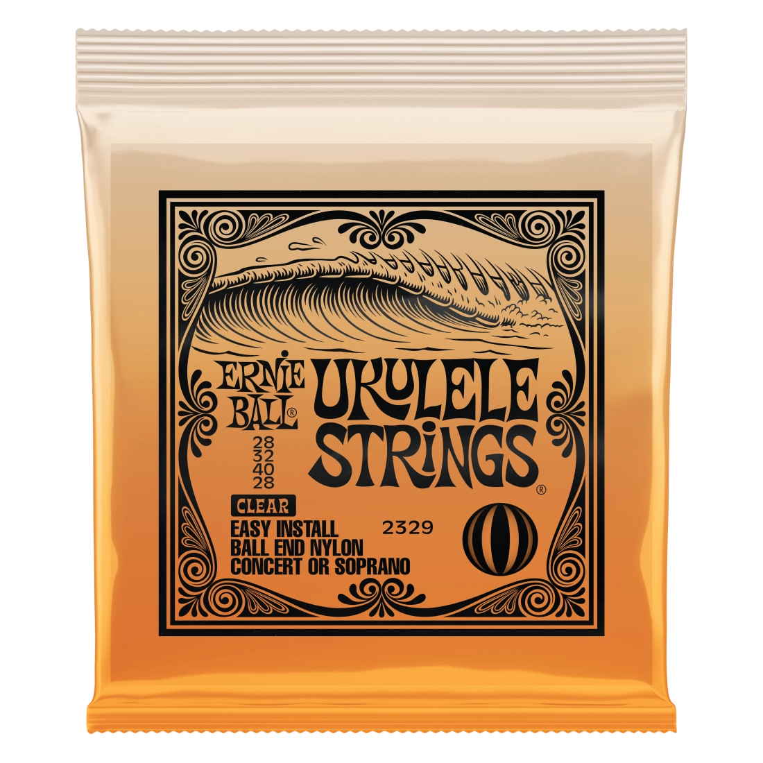 Ernie Ball Concert/Soprano Ukulele Strings - Clear