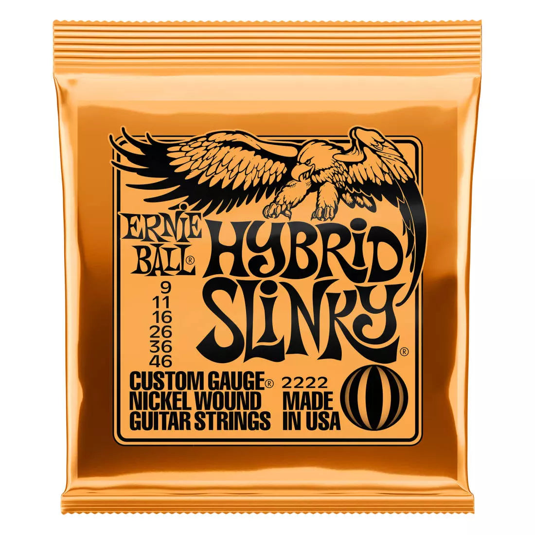 Ernie Ball Hybrid Slinky 9-46 Electric Strings