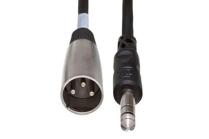 Hosa Unbalanced Interconnect 1/4 inch TS to XLR3M, 10 Foot