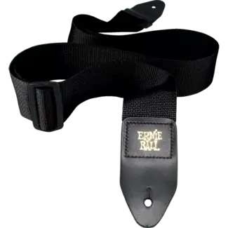 Ernie Ball Black Polypro Guitar Strap