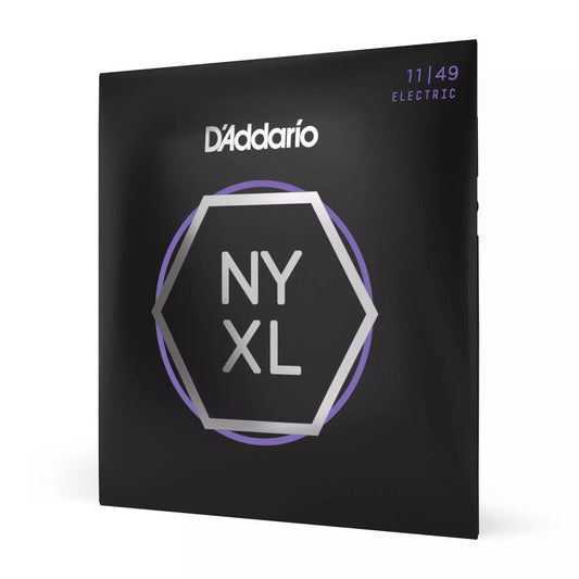 D'Addario NYXL1149 Nickel Wound Electric Guitar Strings Regular Light 11-49