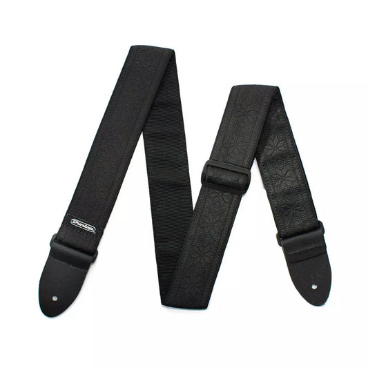 Dunlop Jacquard Filmore Guitar Strap - Black
