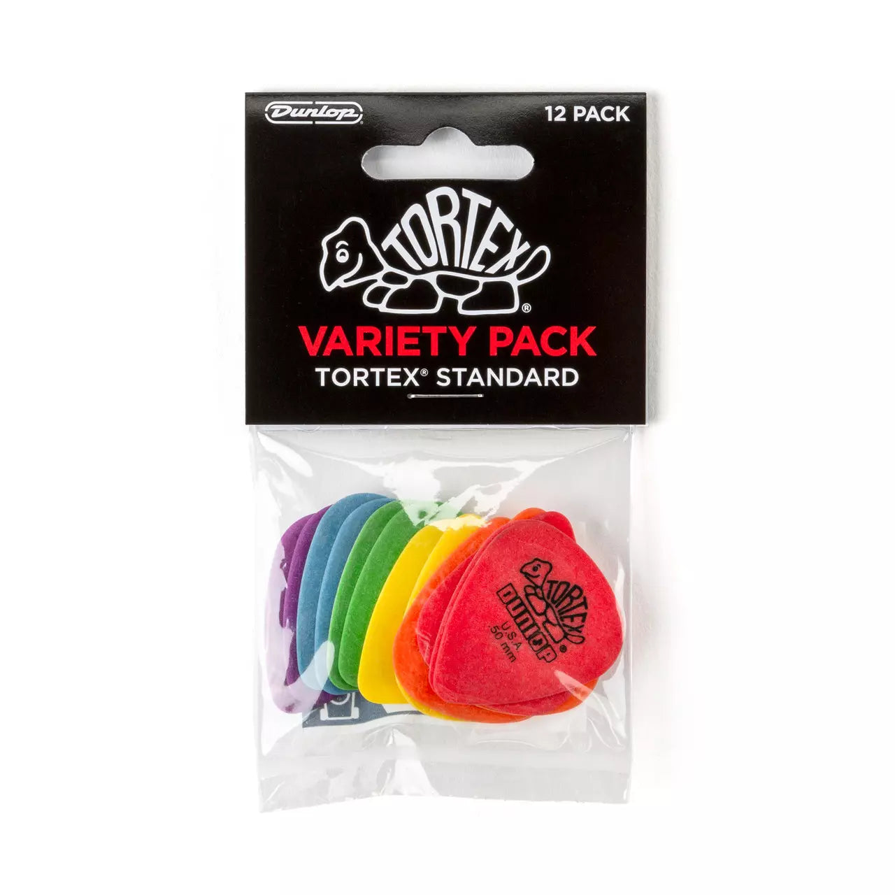 Dunlop Tortex Standard Pick Variety Pack - 12 Pack
