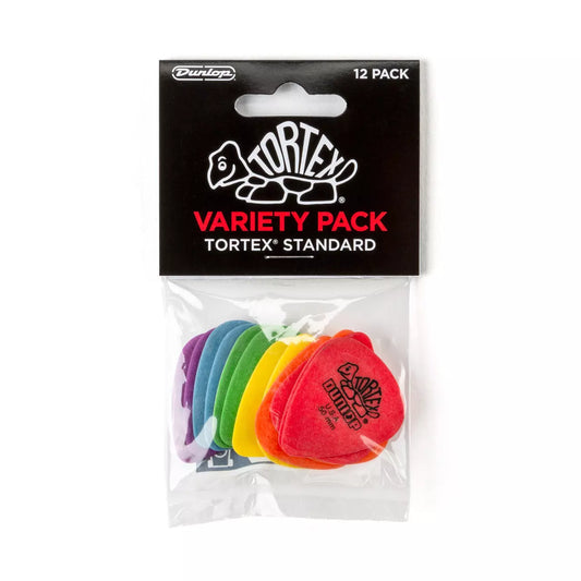 Dunlop Tortex Standard Pick Variety Pack - 12 Pack