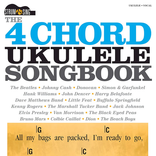 Hal Leonard 4 Chord Ukulele Songbook