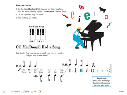 Hal Leonard Piano Adventures Primer Lesson Book