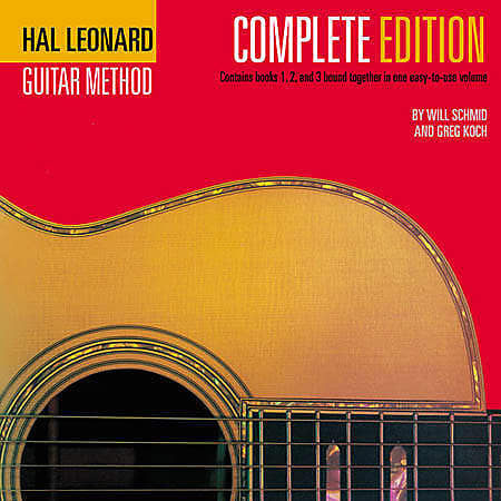 Hal Leonard Guitar Method Complete Books 1,2 and 3