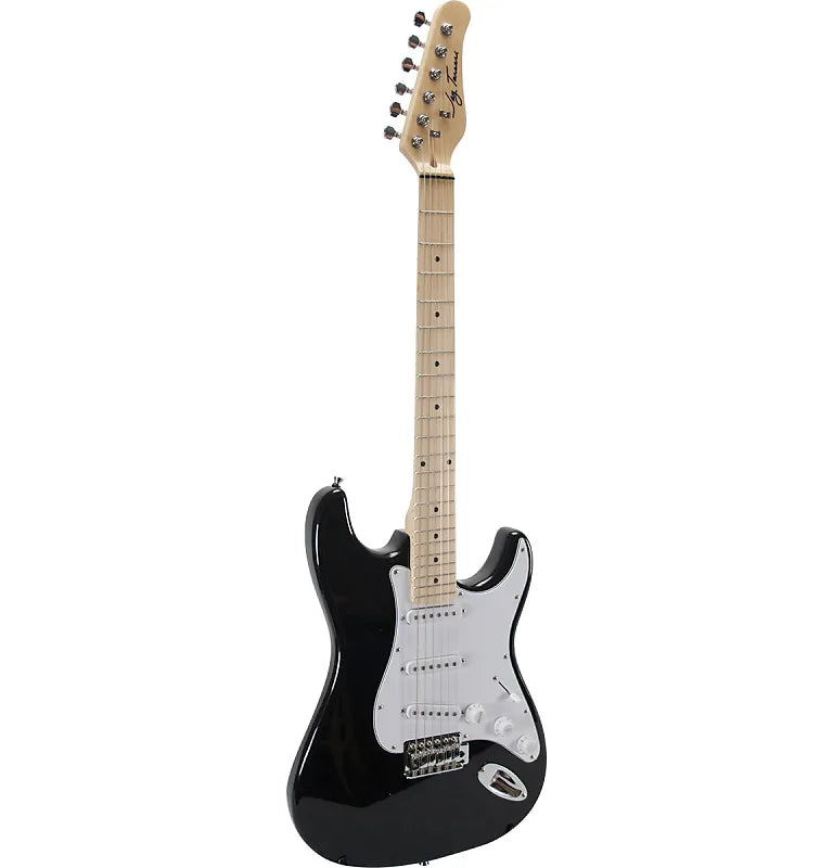 Jay Turser Stratocaster Style Electric Guitar - Black