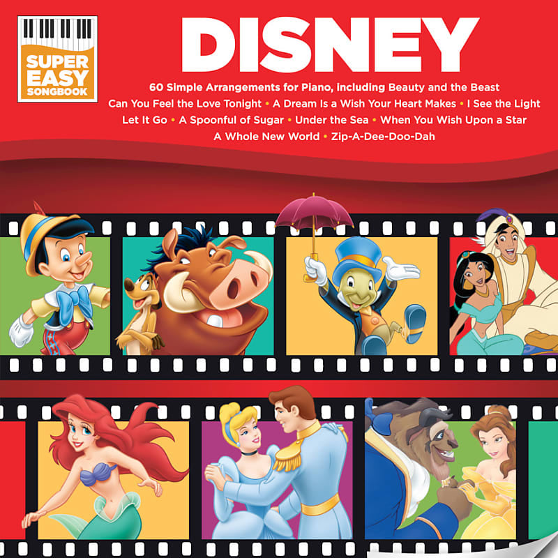 Hal Leonard Disney Super Easy Song Book