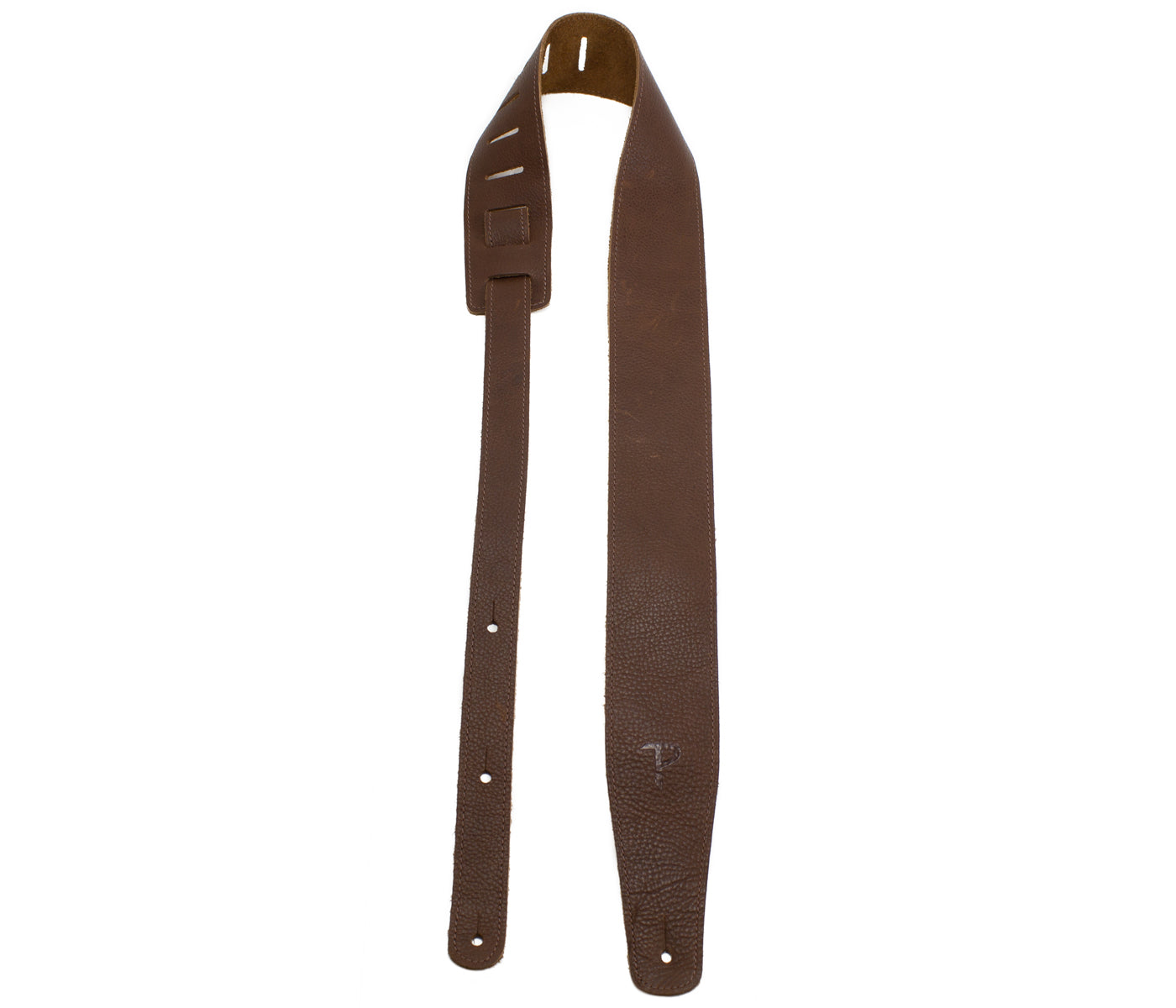 Perri’s Leathers Saddle Leather Guitar Strap Brown