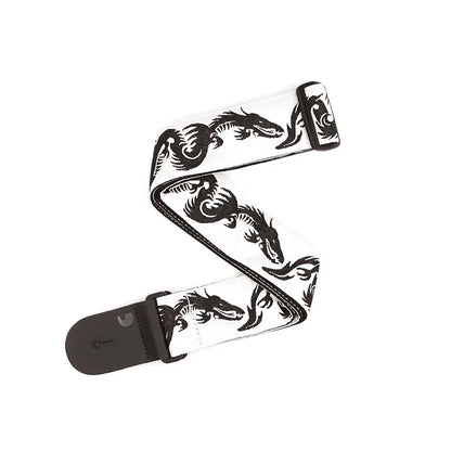 D'Addario Guitar Strap Dragon Tattoo Art