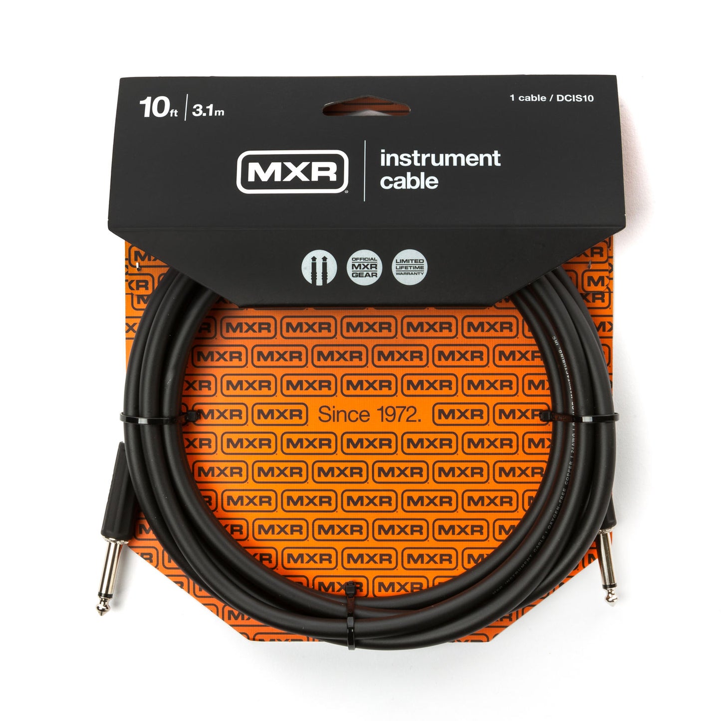 MXR 10' Standard Instrument Cable, Straight / Straight