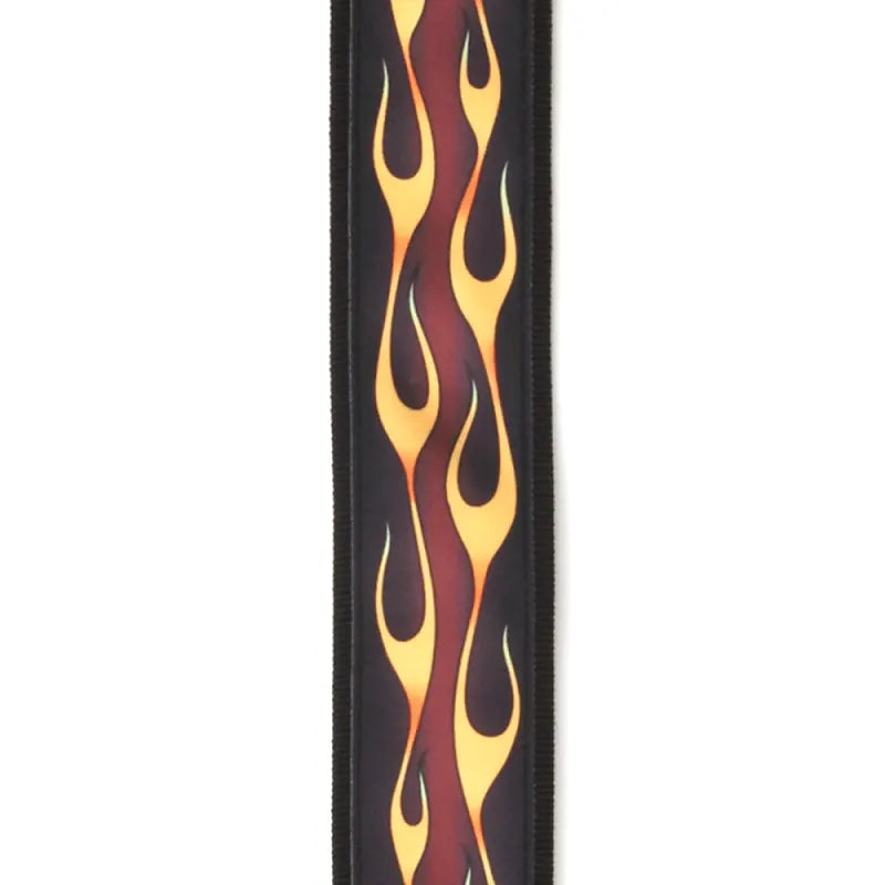 D'Addario Hot Rod Flame Guitar Strap