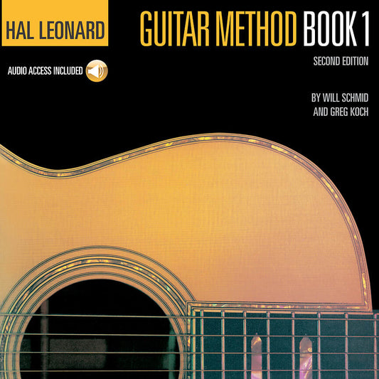 Hal Leonard Hal Leonard Guitar Method Book 1 – Second Edition - Book/Online Audio Pack