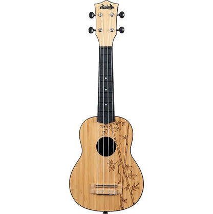 Kala Soprano Ukadelic Bamboo Top Ukulele