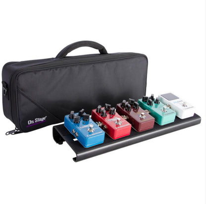 On-Stage Compact Pedalboard with Gig Bag