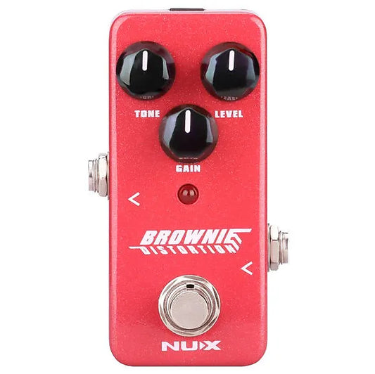 Nux Brownie Classical Distortion Guitar Effects Pedal