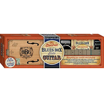 Hinkler Blues Box Slide Guitar with Slide and Pickup