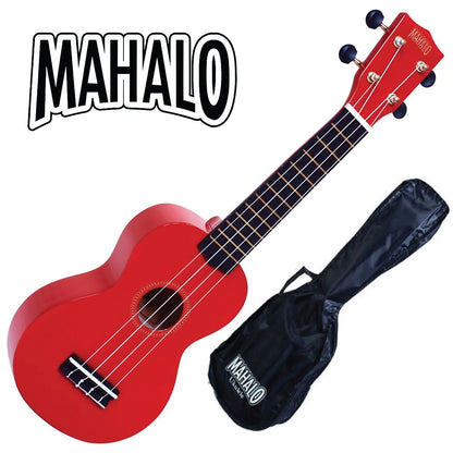 Mahalo MR1 Ukulele-Red